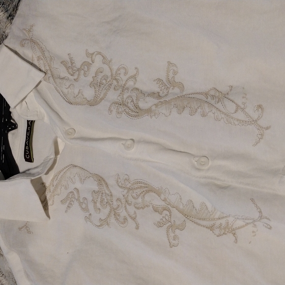 Cubavera Linen/Rayen Men's Shirt - Picture 3 of 3